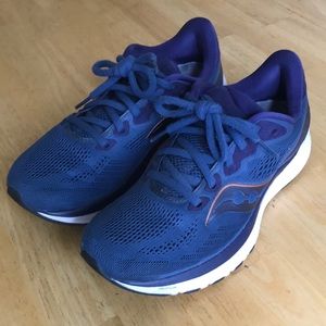Womens Saucony ride 14 running shoes, size 6 1/2, regular width